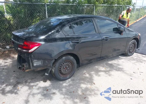 2013 Honda Civic Lx z USA, uszkodzony, nr VIN 19XFB2F51DE215984